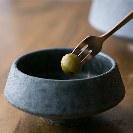 Bluestone Ceramic High Bowl